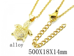 HY Wholesale Stainless Steel 316L Necklaces-HY0004N0015MC