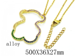 HY Wholesale Stainless Steel 316L Necklaces-HY0002N0011OD