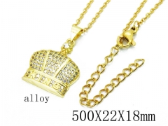 HY Wholesale Stainless Steel 316L Necklaces-HY0003N0006ND