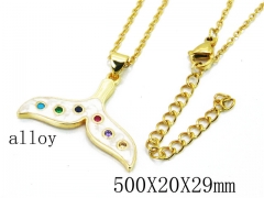 HY Wholesale Stainless Steel 316L Necklaces-HY0004N0004PC