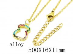HY Wholesale Stainless Steel 316L Necklaces-HY0003N17JC