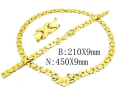 HY Wholesale Necklaces Popular Bracelets Sets-HY63S1006KOS