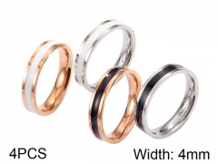 HY Wholesale 316L Stainless Steel Rings-HY0056R012