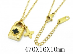HY Wholesale Stainless Steel 316L Necklaces-HY80N0283OZ