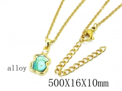 HY Wholesale Stainless Steel 316L Necklaces-HY005N043OC