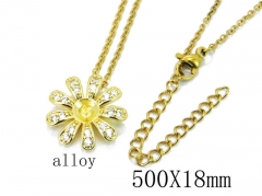 HY Wholesale Stainless Steel 316L Necklaces-HY006N051IL