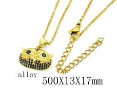 HY Wholesale Stainless Steel 316L Necklaces-HY003N039KD