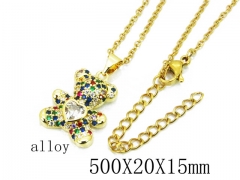 HY Wholesale Stainless Steel 316L Necklaces-HY003N030MFX