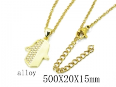 HY Wholesale Stainless Steel 316L Necklaces-HY003N036IL