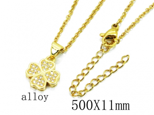 HY Wholesale| Popular CZ Necklaces-HY005N009