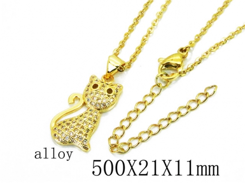 HY Stainless Steel 316L Necklaces (Animal Style)-HY005N008