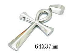HY 316L Stainless Steel Cross Pendants-HY08P0822OQ
