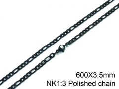 HY Stainless Steel Figaro Chain (Good Quality )-HY01N028