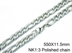 HY Stainless Steel Figaro Chain (Good Quality )-HY01N056