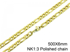 HY Stainless Steel Figaro Chain (Good Quality )-HY01N032