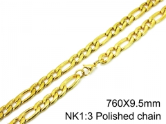 HY Stainless Steel Figaro Chain (Good Quality )-HY01N055