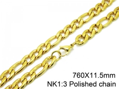 HY Stainless Steel Figaro Chain (Good Quality )-HY01N061