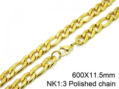 HY Stainless Steel Figaro Chain (Good Quality )-HY01N059