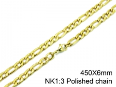 HY Stainless Steel Figaro Chain (Good Quality )-HY01N030