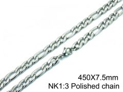 HY Stainless Steel Figaro Chain (Good Quality )-HY01N039