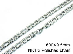 HY Stainless Steel Figaro Chain (Good Quality )-HY01N052