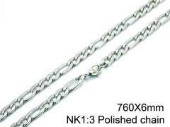 HY Stainless Steel Figaro Chain (Good Quality )-HY01N037