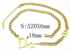 HY Wholesale Stainless Steel 316L Necklaces-HY32N0121HID