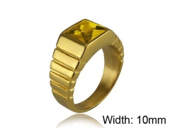 HY Wholesale 316L Stainless Steel Rings-HY0014R048