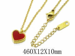 HY Wholesale Stainless Steel 316L Lover Necklaces-HY80N0334MS