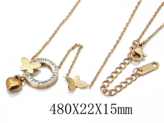 HY Stainless Steel 316L Necklaces (Animal Style)-HY80N0337NL
