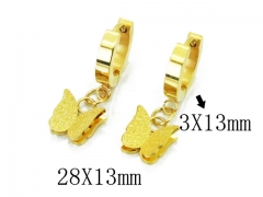 HY Wholesale 316L Stainless Steel Drops Earrings-HY80E0503ML
