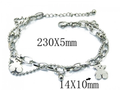 HY Wholesale stainless steel Anklet-HY80B1091OQ