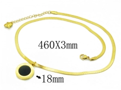 HY Wholesale Stainless Steel 316L Necklaces-HY32N0173PE