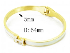 HY Wholesale 316L Stainless Steel Popular Bangle-HY19B0298HOA