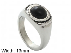 HY Wholesale 316L Stainless Steel CZ Rings-HY0001R292