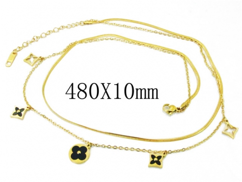 HY Wholesale Stainless Steel 316L Necklaces-HY32N0219HJL