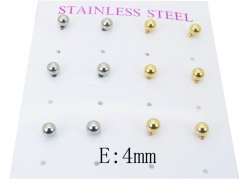 HY Wholesale 316L Stainless Steel Earrings-HY59E0719LR