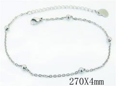HY Wholesale stainless steel Anklet Jewelry-HY81B0593IQ