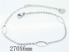 HY Wholesale stainless steel Anklet Jewelry-HY81B0598JS