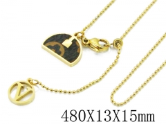 HY Wholesale Stainless Steel 316L Jewelry Necklaces-HY32N0242PT