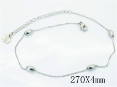 HY Wholesale stainless steel Anklet Jewelry-HY81B0594JE