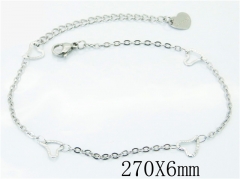 HY Wholesale stainless steel Anklet Jewelry-HY81B0596JA