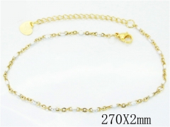 HY Wholesale stainless steel Anklet Jewelry-HY81B0583JT