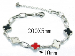 HY Wholesale Stainless Steel 316L Popular Bracelets-HY47B0007HFF
