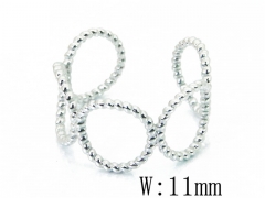 HY Jewelry Wholesale Stainless Steel 316L Open Rings-HY20R0020LL