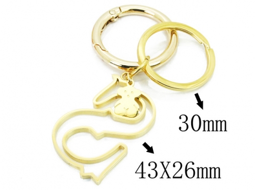 HY Wholesale Stainless Steel Keychain-HY90A0118HNS