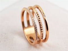 HY Wholesale 316L Stainless Steel Fashion Rings-HY0033R0020