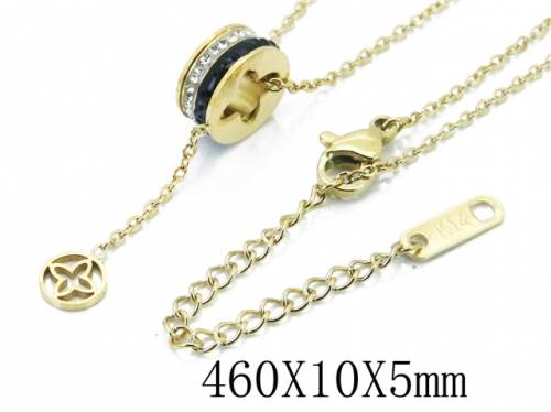 HY Wholesale Stainless Steel 316L Jewelry Necklaces-HY47N0044PA