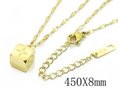 HY Wholesale Stainless Steel 316L Jewelry Necklaces-HY32N0274OL