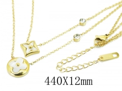 HY Wholesale Stainless Steel 316L Jewelry Necklaces-HY32N0268HHL